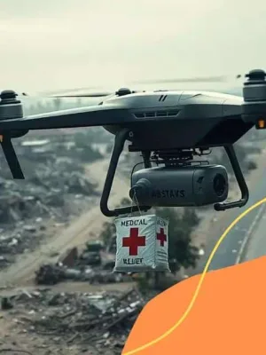 The role of drones in emergency disaster relief efforts
