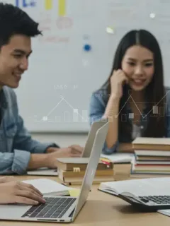 Students learning in a classroom, representing the beneficiaries of education tax credits.