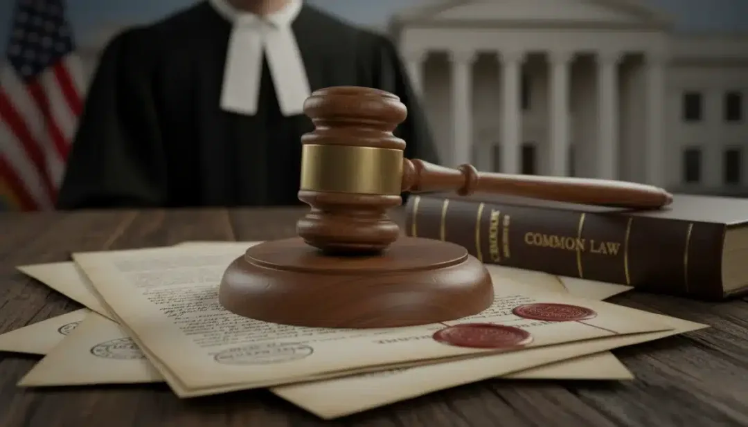 Gavel on legal documents representing federal judgeship appointments