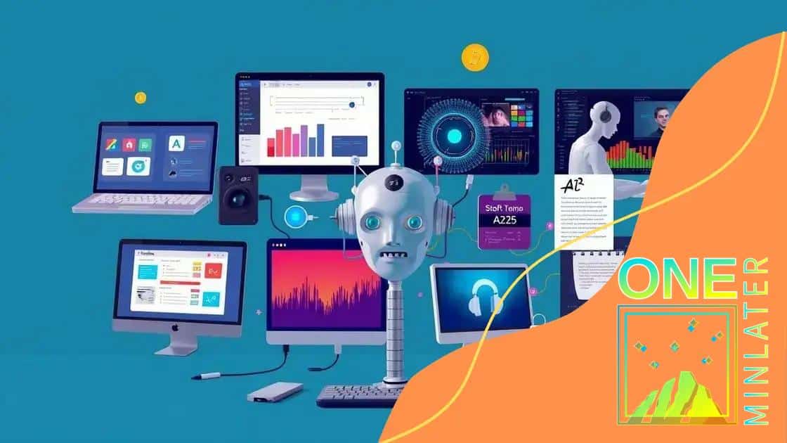 Examples of AI tools in the creative sector