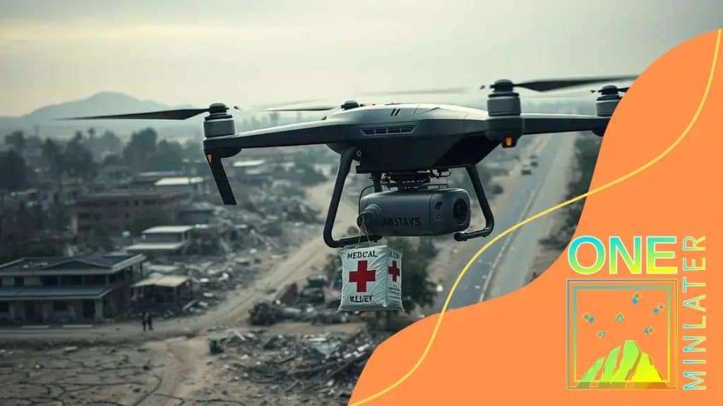 The role of drones in emergency disaster relief efforts