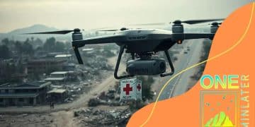 The role of drones in emergency disaster relief efforts