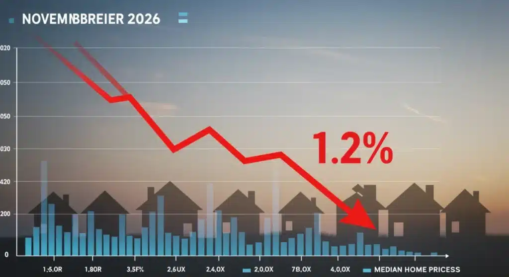Housing Market Update: Median Home Prices Decline 1.2% in November 2026