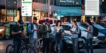 Gig economy workers adapting to new regulations, digital interfaces
